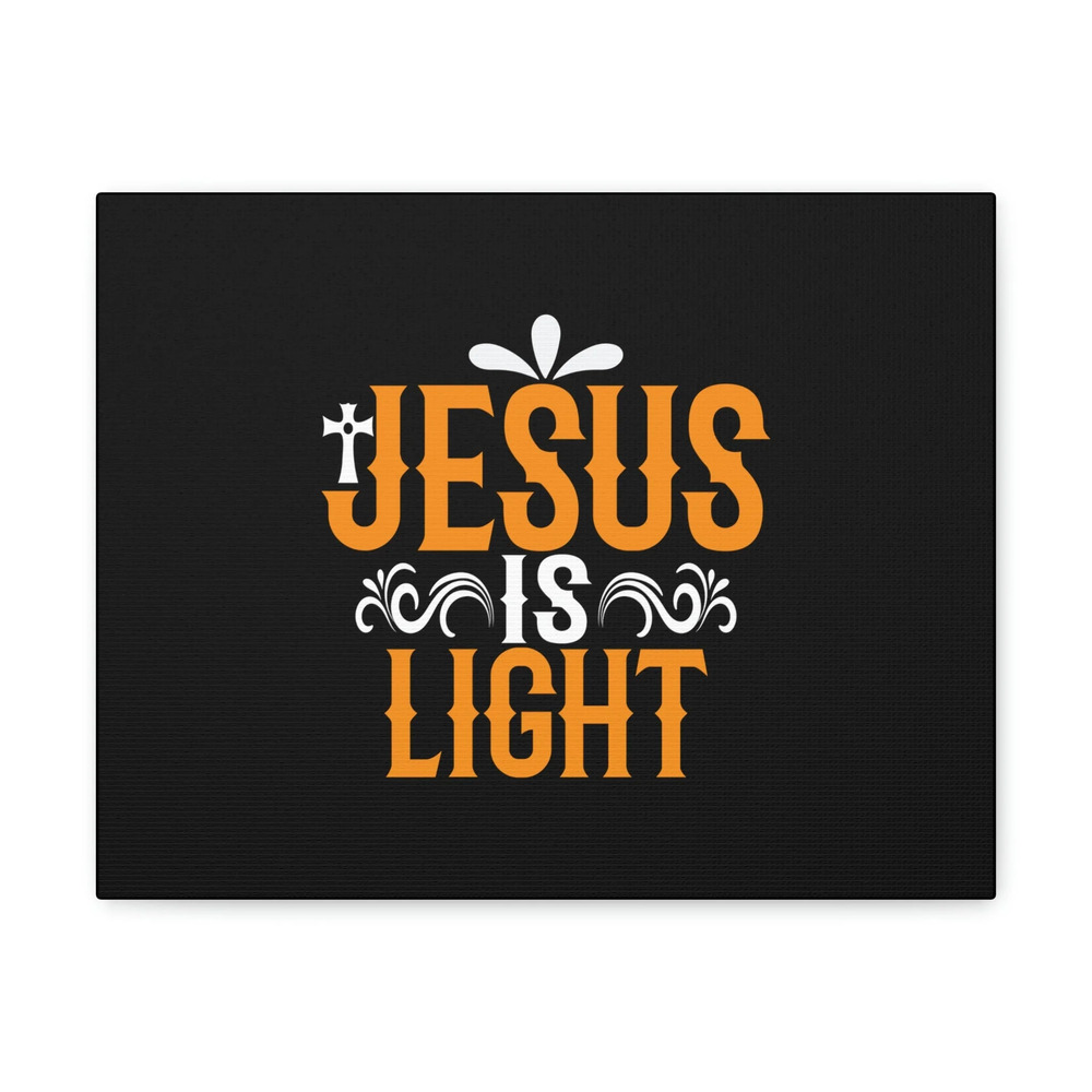 Scripture Walls John 8:12 Jesus is Light Bible Verse Canvas Christian Wall Art